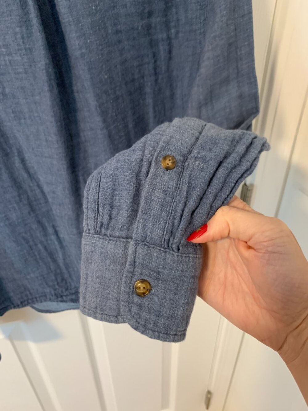 Marine Layer Men's 100% Cotton Button Up Top Small - Picture 5 of 7
